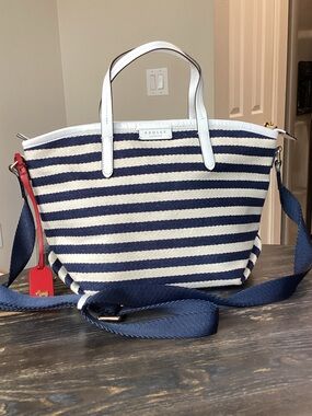 RADLEY LONDON Cromer Way Stripe Medium Ziptop Grab Bag
